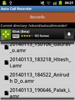 Call Recorder Auto imagem de tela 1