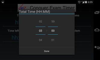 Conquer Exam Timer スクリーンショット 1