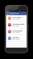 برنامه‌نما IPL Live 2017 Score عکس از صفحه