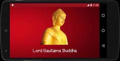 Quote of Lord Buddha in HD poster