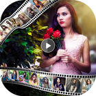 Beauty Video - Music Video Editor Slide Show أيقونة