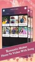 Romantic Movie Maker - Photo To Video With Song โปสเตอร์