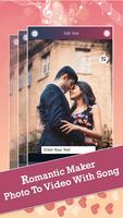 Romantic Movie Maker - Photo To Video With Song ภาพหน้าจอ 2
