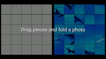 Dolphins LWP + Games Puzzle capture d'écran 1