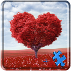 Heart Jigsaw Puzzles + Games P icône