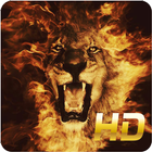 Fire Animal Wallpaper آئیکن