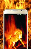 Fire Animal Wallpaper imagem de tela 2