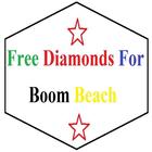 Free Diamonds For Boom Beach ícone