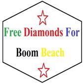 Free Diamonds For Boom Beach آئیکن