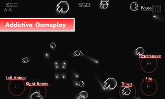 Asteroids HD Classic Arcade Shooter - Vectoids Affiche