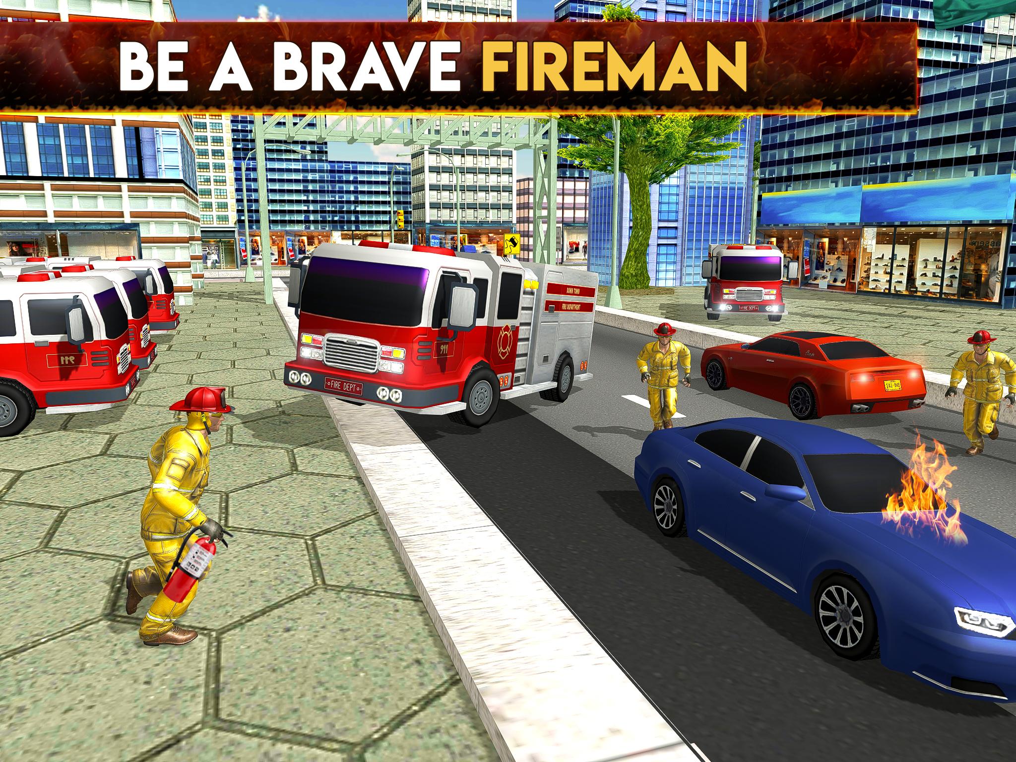 美國消防員 消防車救援遊戲安卓下載 安卓版apk 免費下載