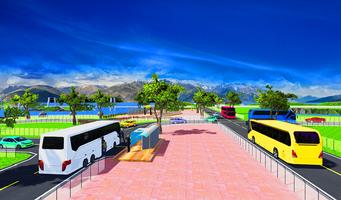 Offroad Coach Bus Driving Simulator 3D screenshot 2