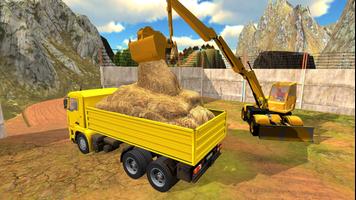 Road Builder City Construction Truck Sim Affiche