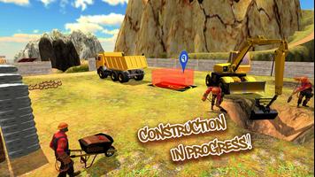 Road Builder City Construction Truck Sim capture d'écran 1