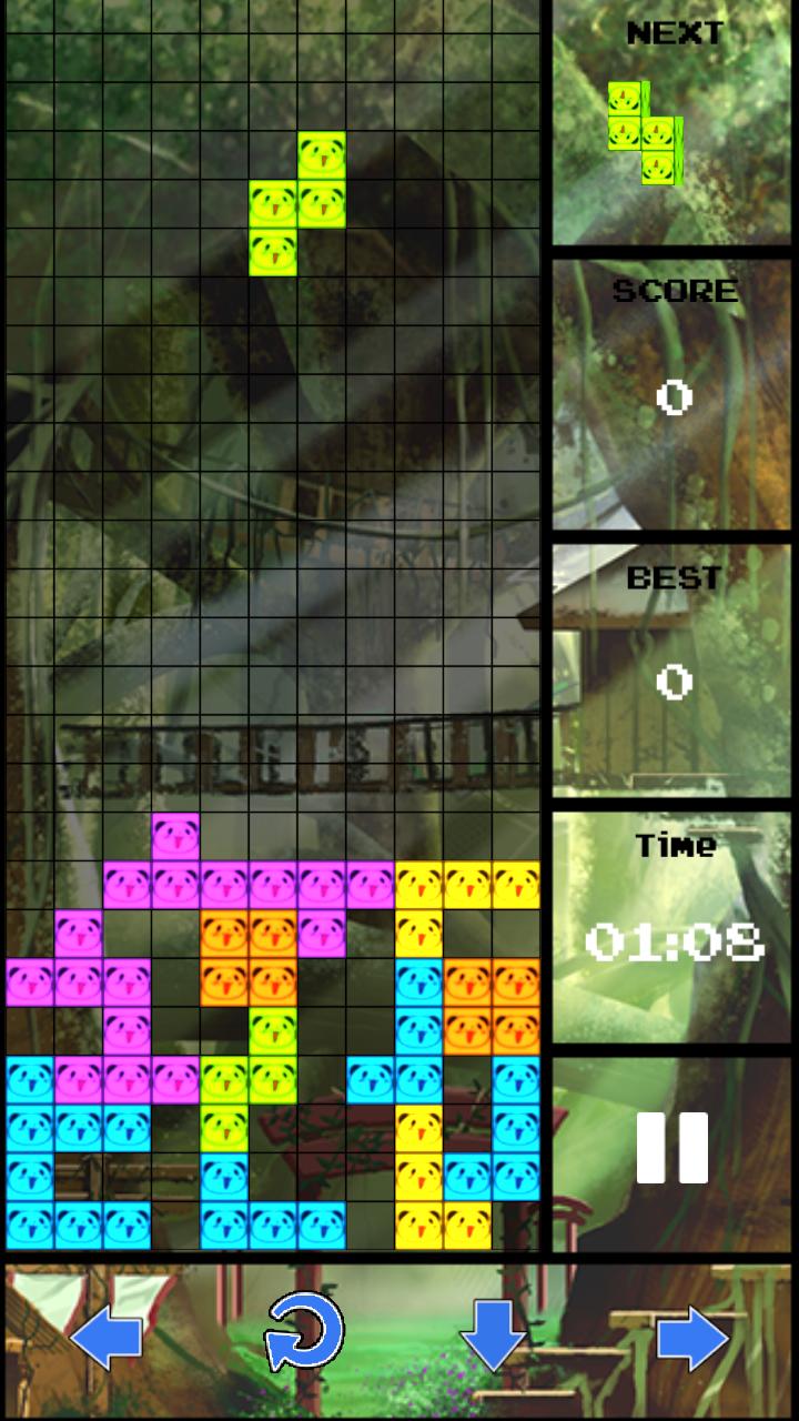 Panda Tetris Block Classic Hd For Android Apk Download