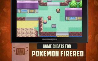 Cheats for Pokemon Fire Red ảnh chụp màn hình 1