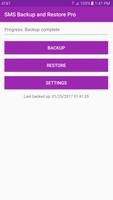 SMS Backup and Restore Pro تصوير الشاشة 3