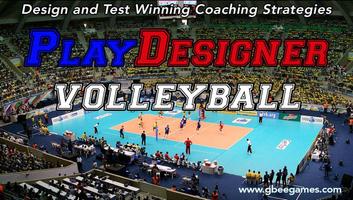 Volleyball Play Designer and C poster