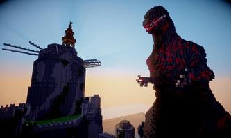 Mod Godzilla for MCPE imagem de tela 2