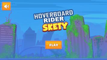 Hoverboard Rider Skaty Girl โปสเตอร์