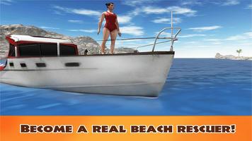 Beach Emergency Rescue Team 3D captura de pantalla 3