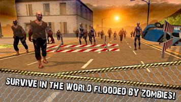 Zombie Island Survival 3D Affiche