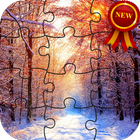 Invierno Puzzle icono