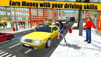 Crazy Taxi Car Simulator: Cab Driver capture d'écran 1