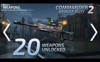 Commander Assualt Duty 2 اسکرین شاٹ 1