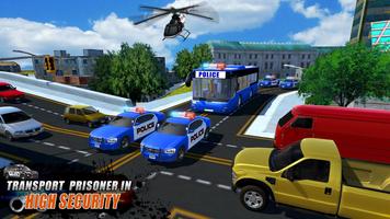 Cop Transport Police Bus Simulator screenshot 1