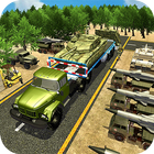 آیکون‌ Army Vehicle Transporter: Super Truck Trailer