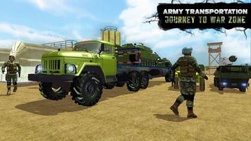برنامه‌نما Army Vehicle Transporter: Super Truck Trailer عکس از صفحه