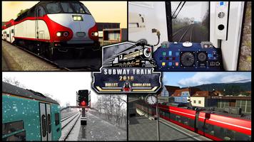 Metro Train Driving Simulator 2018 পোস্টার