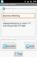 Reminder Assitant Free capture d'écran 3