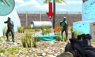 Commando Battle Sniper Shooter  - Survival Mission постер