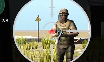 Commando Battle Sniper Shooter syot layar 1