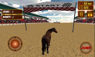 Horse Simulator 3D الملصق