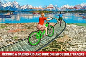 Impossible Tracks: kid Bicycle Affiche