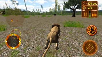 Real Lion Simulator captura de pantalla 3