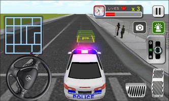 Police Car Driving Sim imagem de tela 1