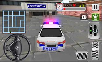 Police Car Driving Sim imagem de tela 3