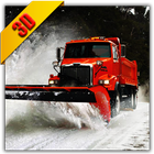 Snow Plow Truck Driver 3D icône