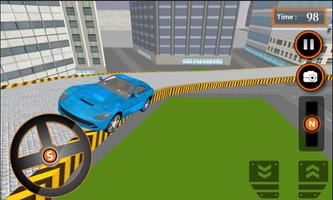 Poster Crazy Car Roof Jumping 3D