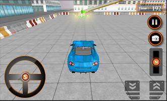 Crazy Car Roof Jumping 3D imagem de tela 3