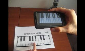 Piano AR (Augmented reality) capture d'écran 2
