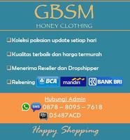 Honey Clothing (GBSM) plakat