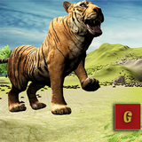 Angry Tiger Wild Life Simulator icône