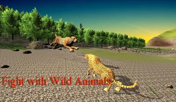 Angry Tiger Wild Life Simulator capture d'écran 1
