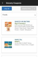 Grocery Coupons الملصق