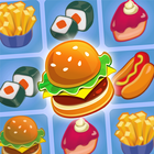 آیکون‌ 🚜 Food Truck: Match 3 Game Free